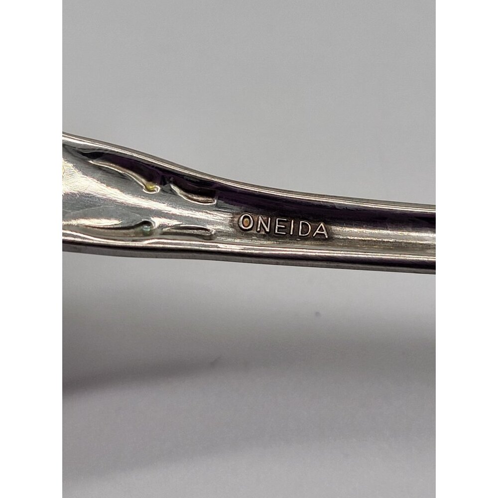 ONEIDA USA ARBOR ROSE- TRUE ROSE Iced Tea Long Spoons Set of 12 Stainless Steel - Picture 4 of 7